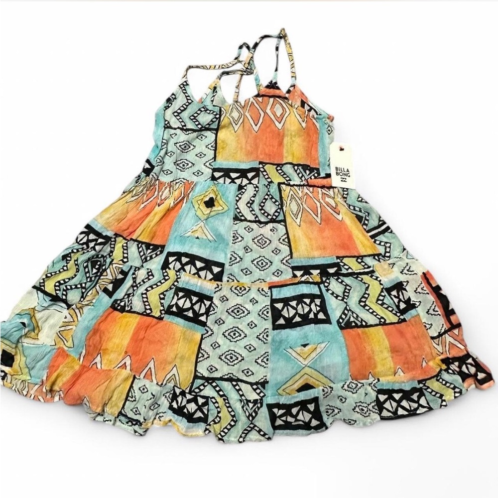 Billabong Day Dreaming TRIBAL Design Sleeveless Dress Womens XS